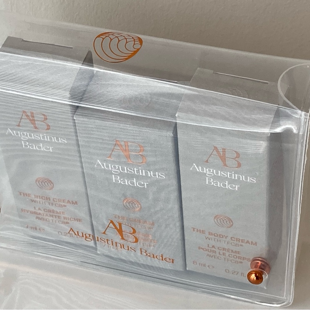 LAST CHANCE! Augustinus Bader The Cream, The Rich Cream & Body Cream Travel Set - Picture 4 of 6